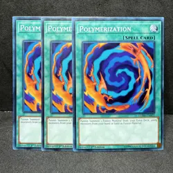 3x Yugioh Polymerization LEHD-ENA22 Common - LP-NM 💎 - Image 1