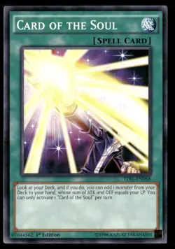 Card of the Soul The Dark Illusion TDIL-EN068 Common / Short Print Yugioh LP - Image 1