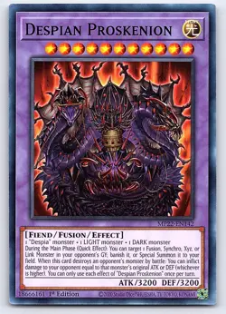 Despian Proskenion MP22-EN142 Tin of the Pharaoh's Gods Yu-Gi-Oh 1st Edition NM - Image 1