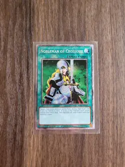 Nobleman Of Crossout Platinum Secret Rare RA03-EN102 Yugioh NM - Image 1