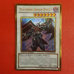 Yugioh Blackwing Armor Master GLD3-EN038 Limited Edition - Image 1