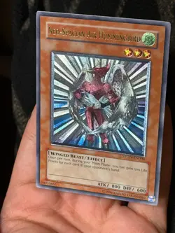 Neo-Spacian Air Hummingbird STON-EN004 ENHANCED Ultimate Rare YU-GI-OH - Image 4