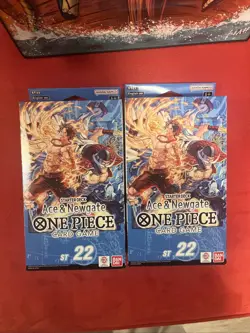One Piece Card Game: Starter Deck (ST-22) Blue Ace & Newgate ENGLISH SEALED - Image 1