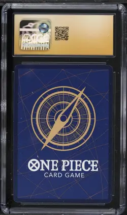 CGC 10 Pristine ENGLISH One Piece Uta ST16-001 Green Uta Super Rare Foil - Image 2