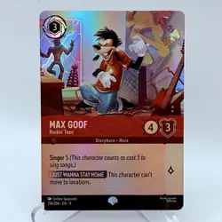 Max Goof - Rockin' Teen 214/204 Fabled Epic Disney Lorcana - Image 2