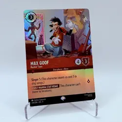 Max Goof - Rockin' Teen 214/204 Fabled Epic Disney Lorcana - Image 3