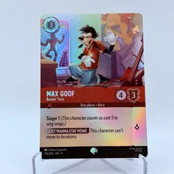 Max Goof - Rockin' Teen 214/204 Fabled Epic Disney Lorcana - Image 5