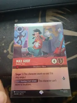 Disney Lorcana - Fabled - Max Goof Rockin' Teen (214/204) - Epic - Image 1