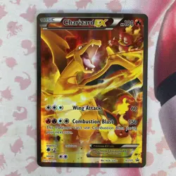 Pokemon TCG Charizard EX XY121 Black Star Promo Full Art - Image 1
