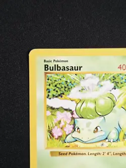 Bulbasaur Shadowless 44/102 Base Set WoTC Pokemon 1999 - Image 3