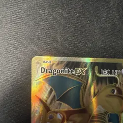 Pokemon TCG Dragonite EX Evolutions Ultra Rare Full Art Holo 106/108 180HP Eng - Image 4