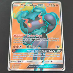 [LP] Marshadow GX (Full Art) 137/147 Burning Shadows Ultra Rare Holo - Image 3