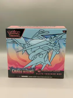 Pokemon TCG Scarlet & Violet Chaos Rising Pokemon Center Elite Trainer Box - Image 1