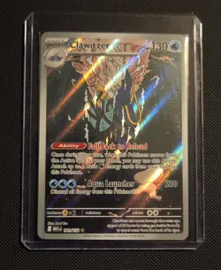 Pokemon Mega Evolution Clawitzer 141/132 illustration Rare - Image 1