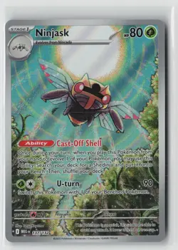 Ninjask 137/132 Illustration Rare Mega Evolution Pokemon Holo Near Mint - Image 1