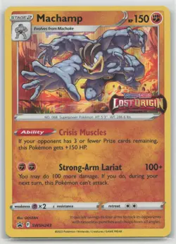 Machamp (Prerelease) SWSH243 Holo Promo Sword & Shield Promo Pokemon LP - Image 1