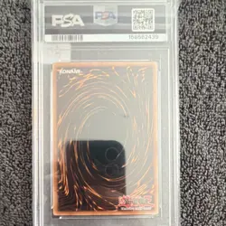 Konami Yu-Gi-Oh! TCG 2002 Gaia Dragon Champion LOB-125 Ultra Holo PSA 9 - Image 2