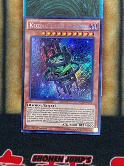 Yugioh Kozmo Dark Planet SHVI-EN085 Secret Rare 1st Ed LP - Image 1