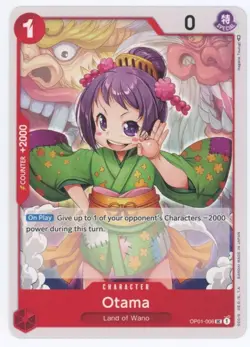 Otama OP01-006 ~ U English, One Piece Romance Dawn TCG - Image 2
