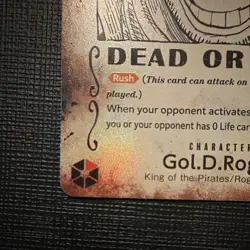 Gol.D.Roger Wanted OP09-118 SP SEC Alt Art Holo Emperors New World English - Image 5