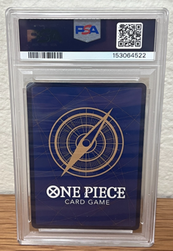 PSA 10 ONE PIECE OP05 EN MONKEY D LUFFY ALTERNATE ART GEAR 5 ENGLISH - Image 2