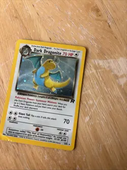 Pokemon Dark Dragonite Holo Card Team Rocket - Image 5