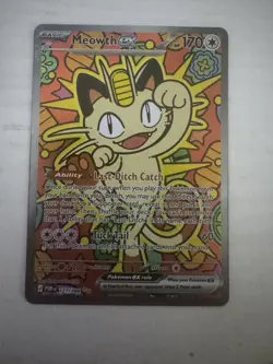 Meowth ex 121/088 Me03: Perfect Order Holo - Image 1