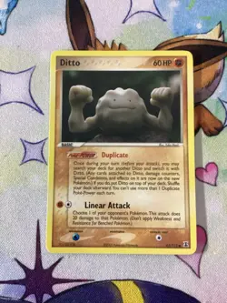 Ditto (Geodude) 62/113 Delta Species Regular Pokemon Tcg NM - Image 1