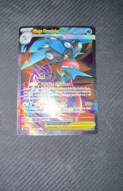 Mega Greninja ex 100/086 Me04: Chaos Rising Holo (READ DESCRIPTION!!!!!) - Image 1