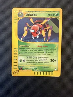 Pokemon TCG - Ariados 🍃🕷 H3/H32 Aquapolis 💧 Holo ✨ Rare E-Series Card LP - Image 2