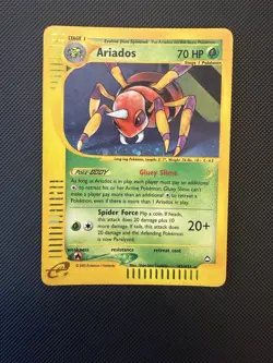 Pokemon TCG - Ariados 🍃🕷 H3/H32 Aquapolis 💧 Holo ✨ Rare E-Series Card LP - Image 3