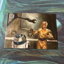 2025 Topps Chrome Star Wars Galaxy Base Card #47 I dont think - Image 1