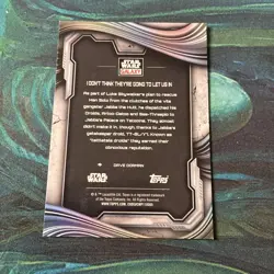 2025 Topps Chrome Star Wars Galaxy Base Card #47 I dont think - Image 2