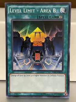 Level Limit - Area B - AP07-EN010 - Super Rare - LP - Image 1