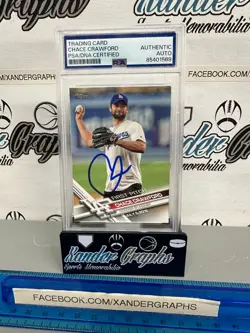 CHACE CRAWFORD BOYS SIGNED AUTOGRAPHED TOPPS FIRST PITCH CARD PSA DNA THE DEEP - Image 1