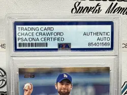 CHACE CRAWFORD BOYS SIGNED AUTOGRAPHED TOPPS FIRST PITCH CARD PSA DNA THE DEEP - Image 4