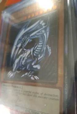 QCR Blue-Eyes White Dragon Quarter Century Secret Rare Yugioh NM TCG MP24-EN001 - Image 2