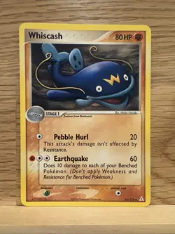 Pokemon TCG Whiscash EX Holon Phantoms 55/110 Regular Uncommon NM - Image 1