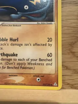 Pokemon TCG Whiscash EX Holon Phantoms 55/110 Regular Uncommon NM - Image 5