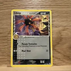 Pokemon TCG Lileep EX Holon Phantoms 68 Regular Common LP+ - Image 1