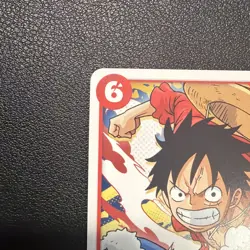 Monkey D. Luffy P-001 Super Pre Release Participant NM - Image 2