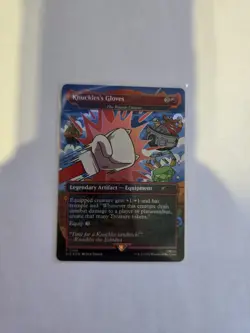 Knuckle's Gloves (The Reaver Cleaver) FOIL - Sonic Secret Lair - MTG - NM - Image 1