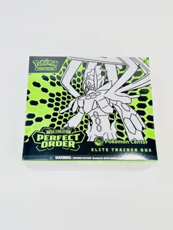 Pokemon TCG Mega Evolution Perfect Order Pokemon Center Elite Trainer Box Sealed - Image 5
