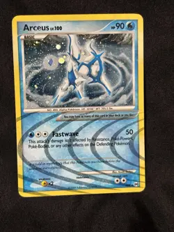 Pokemon TCG Arceus DP50 Diamond and Pearl Holo Promo and AR4 - Image 2