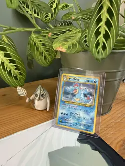 Pokemon TCG Feraligatr Neo Genesis Holo Rare Card #160 Japanese Edition - Image 1