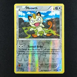 Meowth 74/124 Holo - Fates Collide - Pokemon Card - Image 1