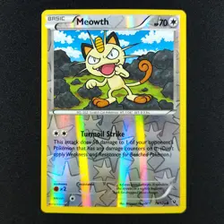 Meowth 74/124 Holo - Fates Collide - Pokemon Card - Image 3