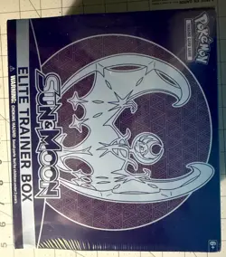 Pokemon Sun And Moon Base Lunala Elite Trainer Box Sealed New 728192530920 - Image 1