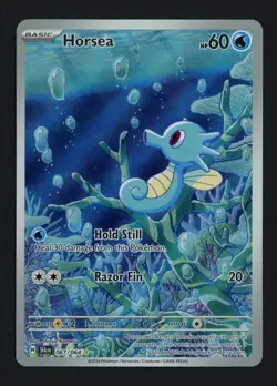Horsea 067/064 SV: Shrouded Fable Holofoil Illustration Rare Pokemon TCG - Image 1