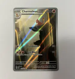 The Pokemon Company Charmeleon 169/165 SV2a 151 Art Rare Holo ENG 100HP - Image 1